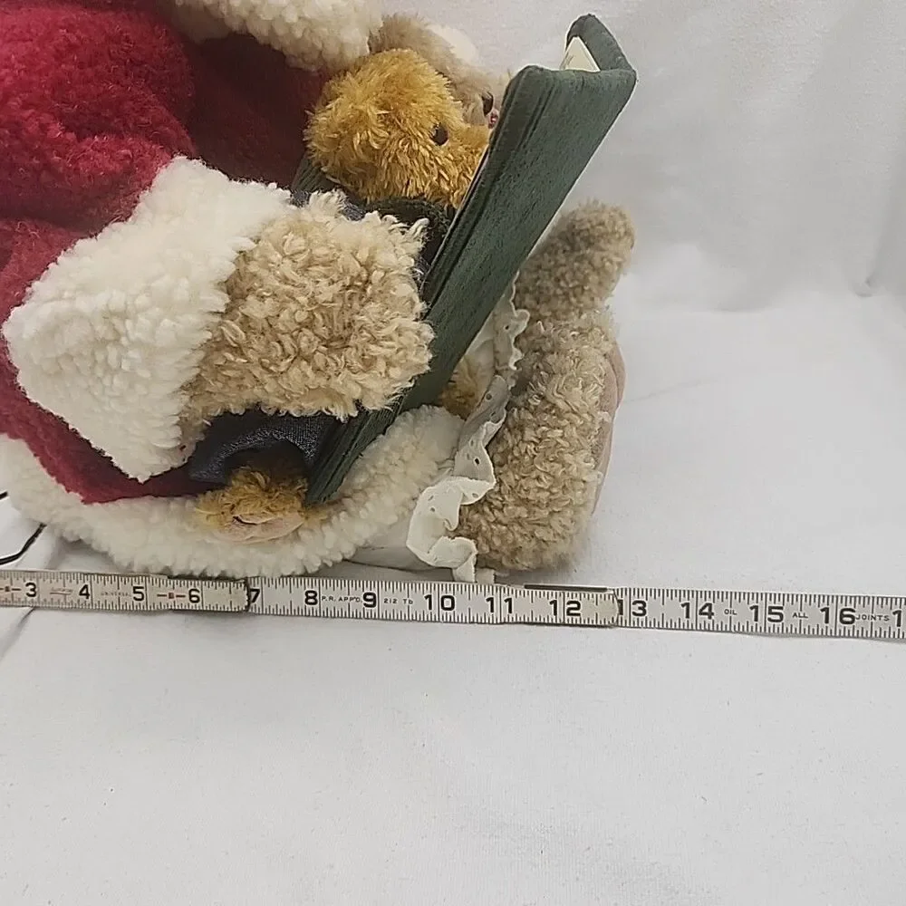 Figure Storytime Teddy Bear Twas The Night Before Christmas Animated Mama & Kids